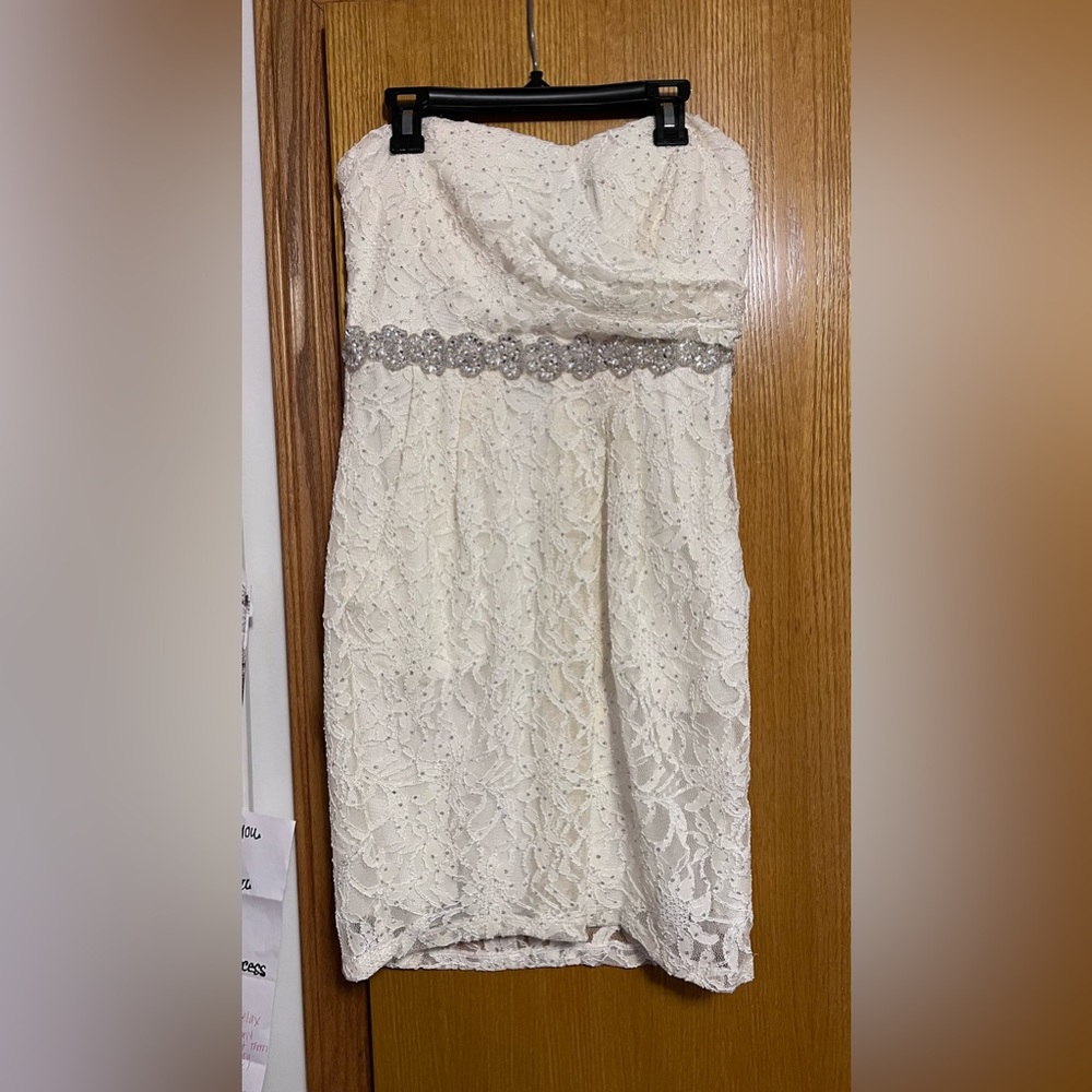 Fancy strapless Dress